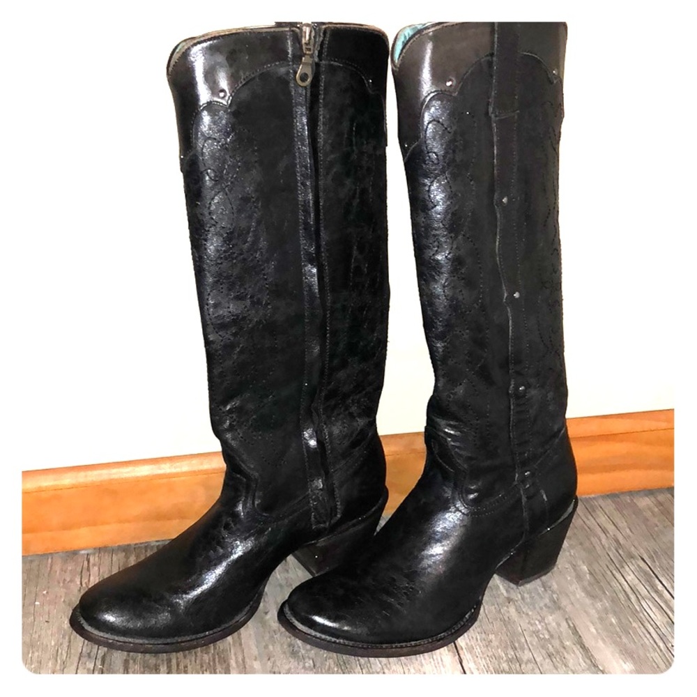 Corral Rare Kats Natural Westport BLACK